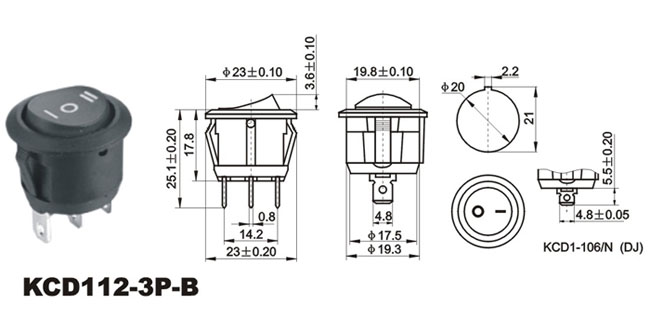 οKCD112-3P-B